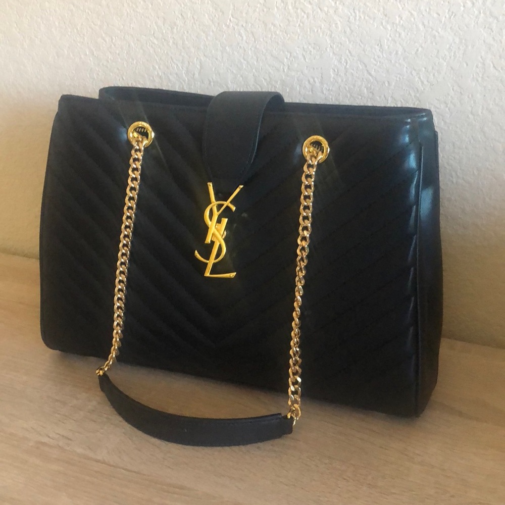 💕YSL💕 Medium College Quilted Leather Shoulder Bag